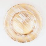 Wholesale glass charger plate PZ-068 product photo